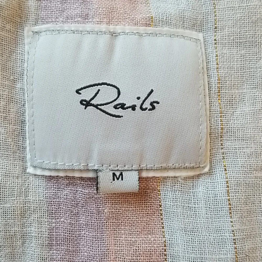 NWOT Rails Mira Metallic Thread Top